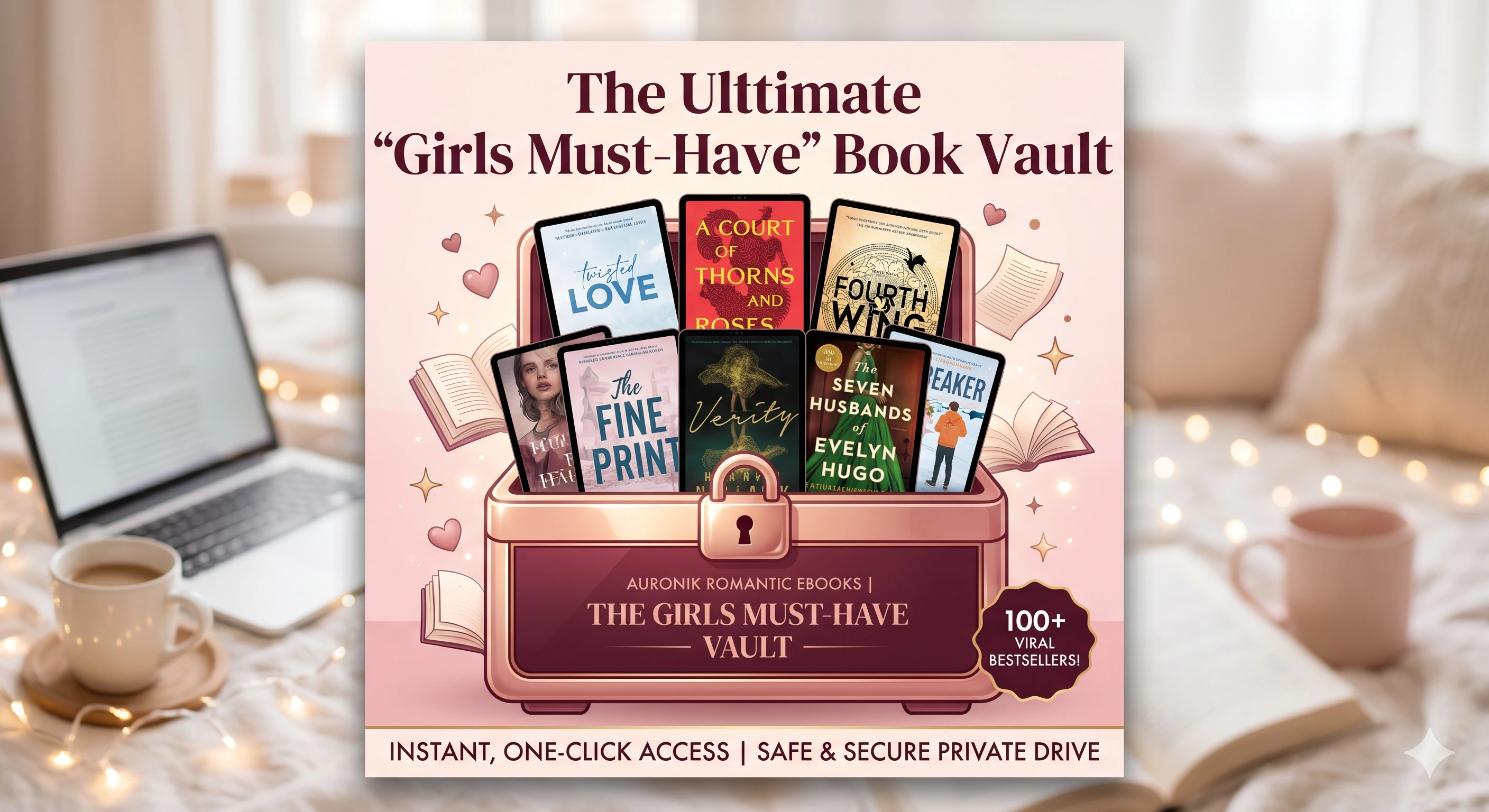 The Girls Must-Have Ebook Vault – 100+ Viral Bestsellers